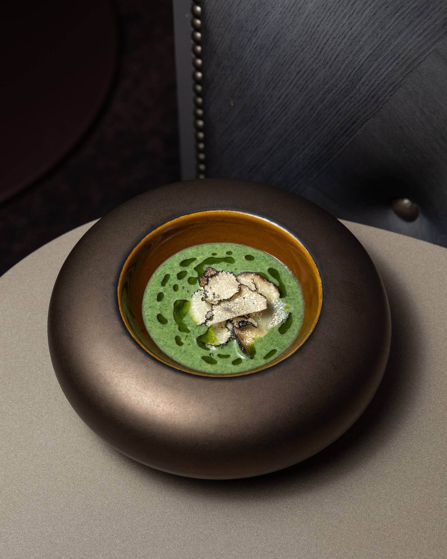Soupe fraîche d'orties