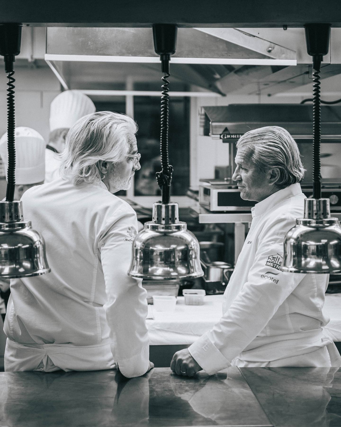 Deux chefs, un échange